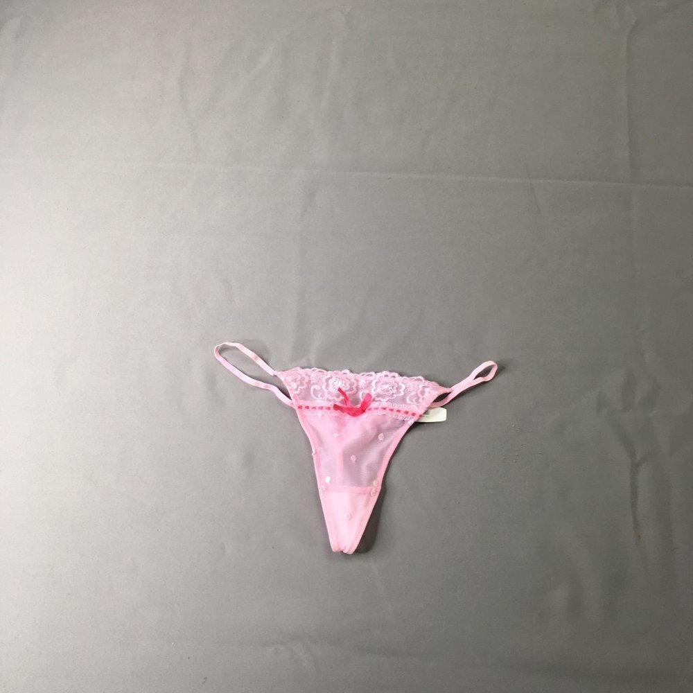 Adore Me Womens Lingerie Small Lace Bow Thongs Panties G Strings Underwear‎ Sexy